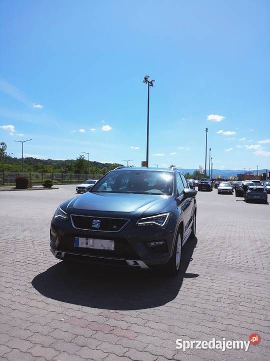 Szary Używany 2018 Seat Ateca 4Drive SUV | 85 000 zł (Dość drogi) - Obraz 1/4