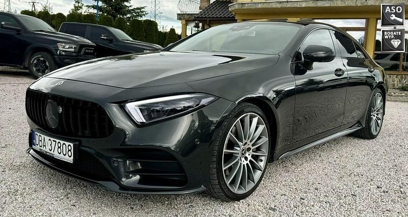 Grafitowy Używany 2018 Mercedes CLS450 Sedan/Limuzyna | 229 000 zł - Obraz 1/4