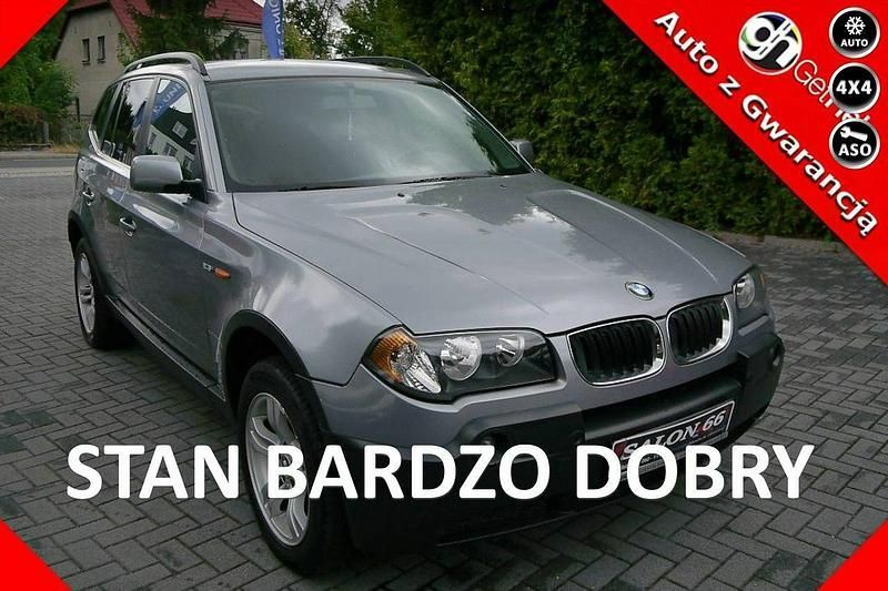 Szary (metalik) Używany 2004 BMW X3 SUV | 24 800 zł (Dość drogi) - Obraz 1/4