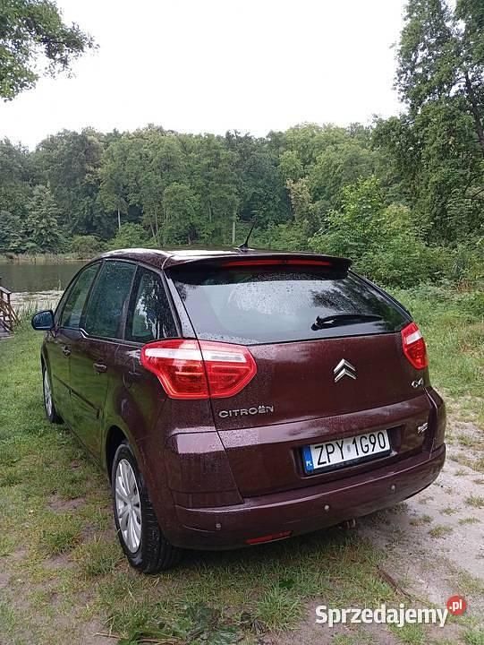 Bordowy Używany 2007 Citroën C4 Picasso Minivan | 11 000 zł - Obraz 1/4