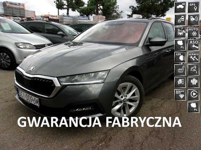 Grafitowy Używany 2022 Skoda Octavia Style Kombi | 88 800 zł (Uczciwa cena) - Obraz 1/4