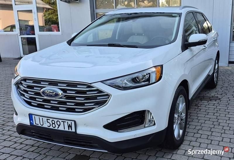Biały Używany 2020 Ford Edge Titanium SUV | 83 900 zł (Super Cena) - Obraz 1/4