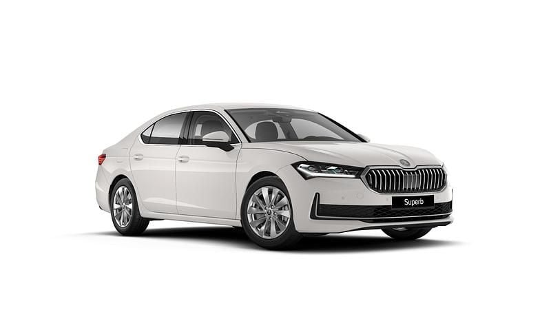 Nowe Skoda Superb Drive 142 KM (104 kW) 2026 Biel purity niemetalizowany