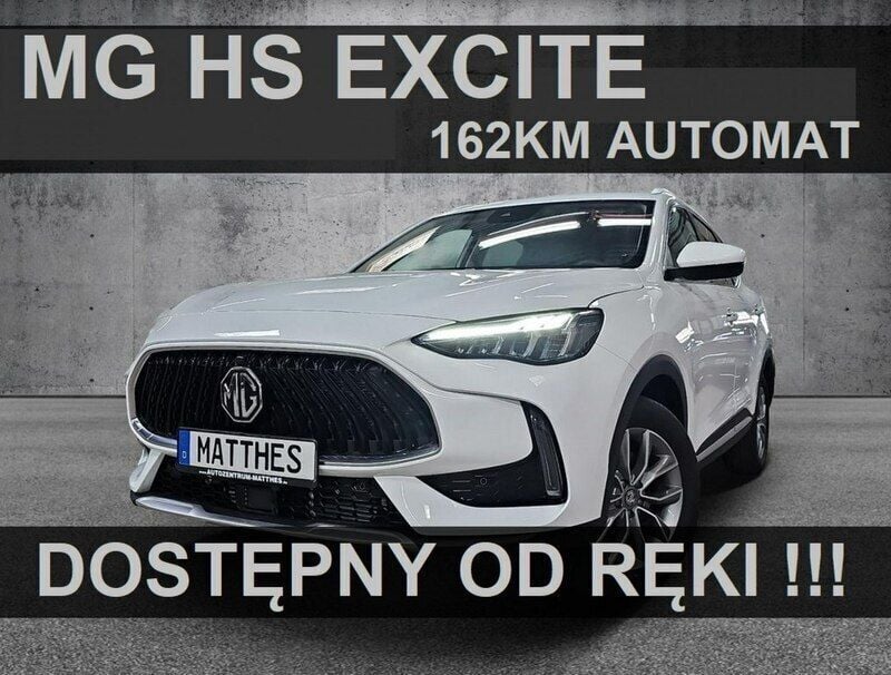 Srebrny Używany 2023 MG HS Excite SUV | 117 450 zł - Obraz 1/4