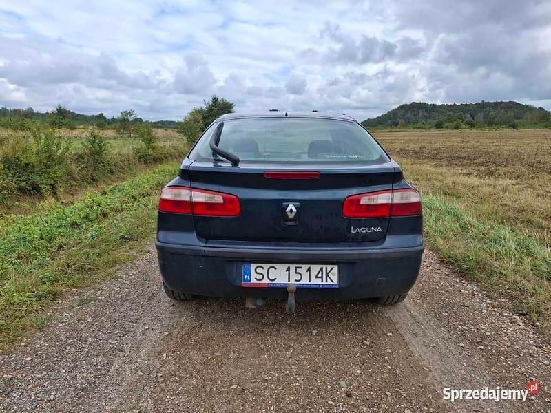 Granatowy Używany 2002 Renault Laguna II Hatchback | 2500 zł (Uczciwa cena) - Obraz 1/4