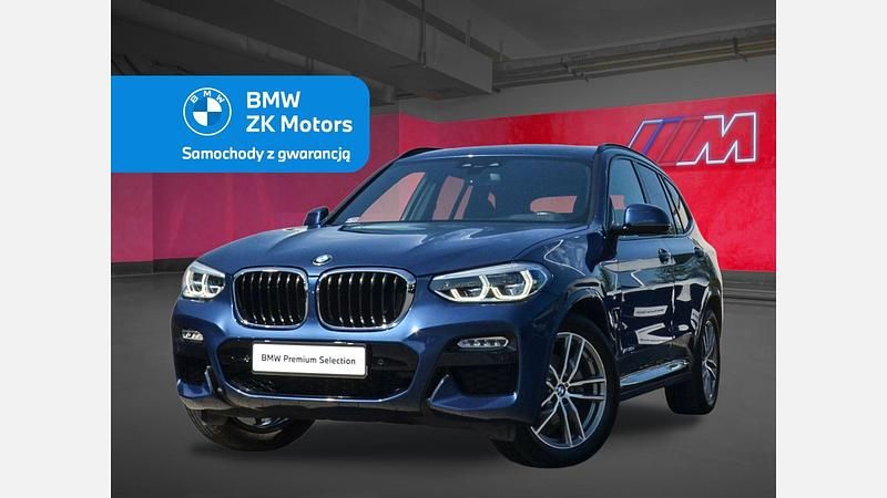 Phytonic blue metallic metalizowany Używany 2018 BMW X3 Performance SUV | 135 000 zł (Dość drogi) - Obraz 1/3