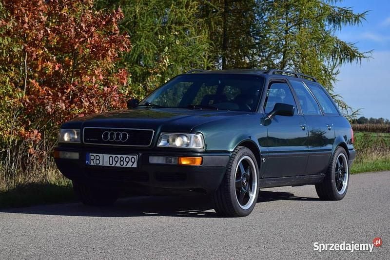 Zielony Używany 1992 Audi 80 Kombi | 38 000 zł - Obraz 1/4