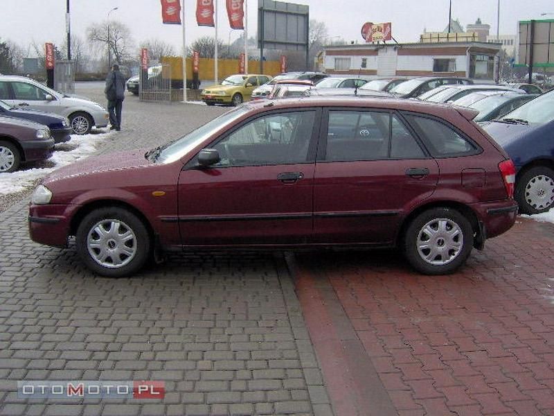 Bordowy (metalik) Używany 2000 Mazda 323F Hatchback | 14 200 zł - Obraz 1/1