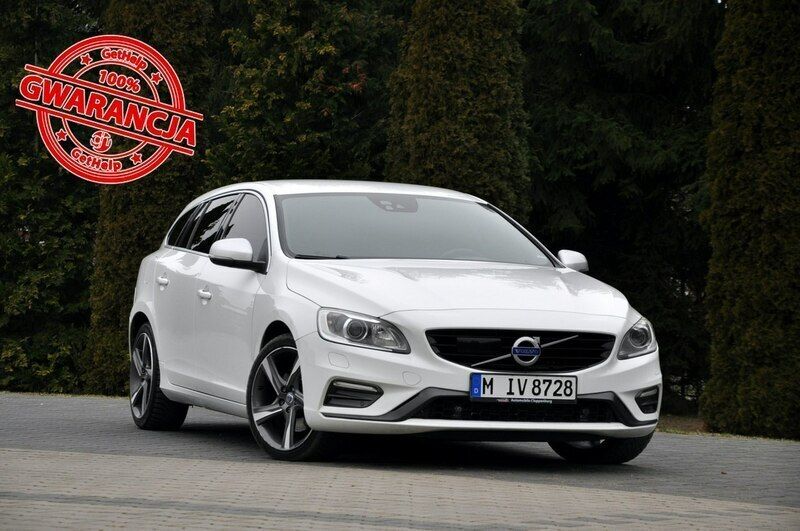 Biały Używany 2015 Volvo V60 R-Design Kombi | 53 900 zł - Obraz 1/4