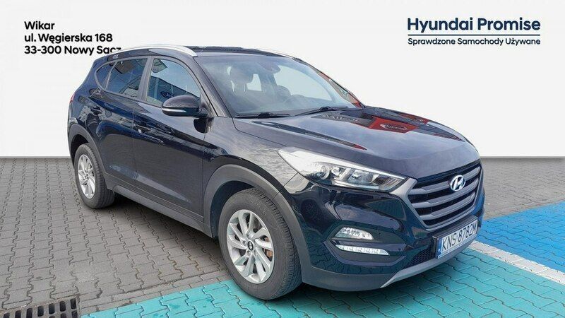 Czarny (metalik) Używany 2017 Hyundai Tucson SUV | 68 800 zł (Dość drogi) - Obraz 1/4