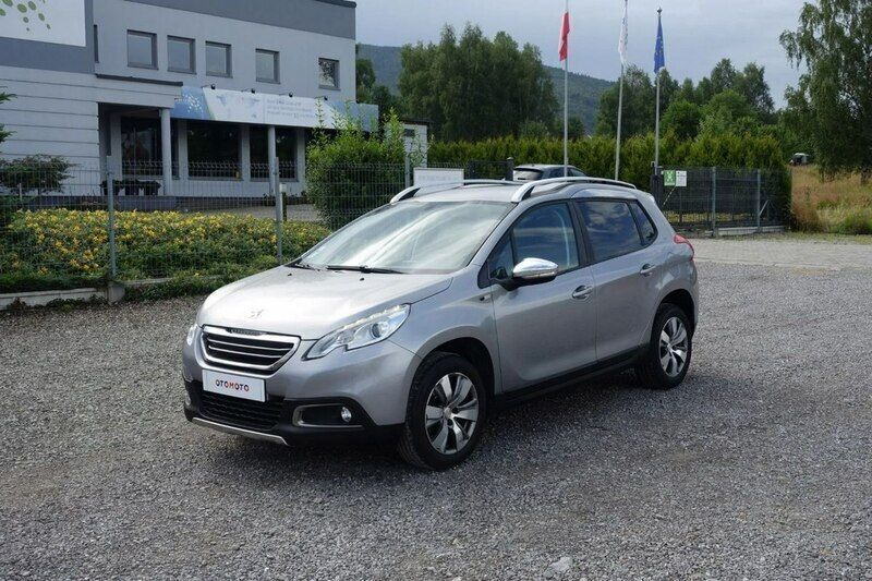 Szary (metalik) Używany 2015 Peugeot 2008 SUV | 25 400 zł (Dobra cena) - Obraz 1/4