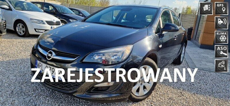 Czarny Używany 2014 Opel Astra Hatchback | 31 900 zł (Uczciwa cena) - Obraz 1/4