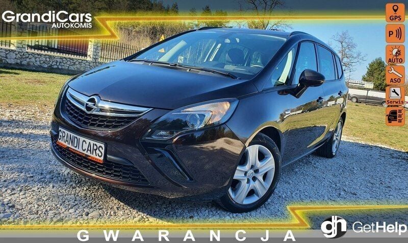 Brązowy Używany 2012 Opel Zafira Minivan | 27 999 zł (Uczciwa cena) - Obraz 1/4
