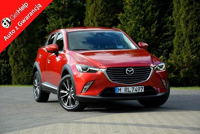 Czerwony Używany 2016 Mazda CX-3 SUV | 59 900 zł (Uczciwa cena) - Obraz 1/4