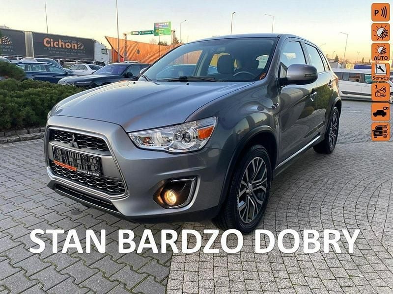 Szary Używany 2016 Mitsubishi ASX SUV | 47 900 zł (Uczciwa cena) - Obraz 1/4
