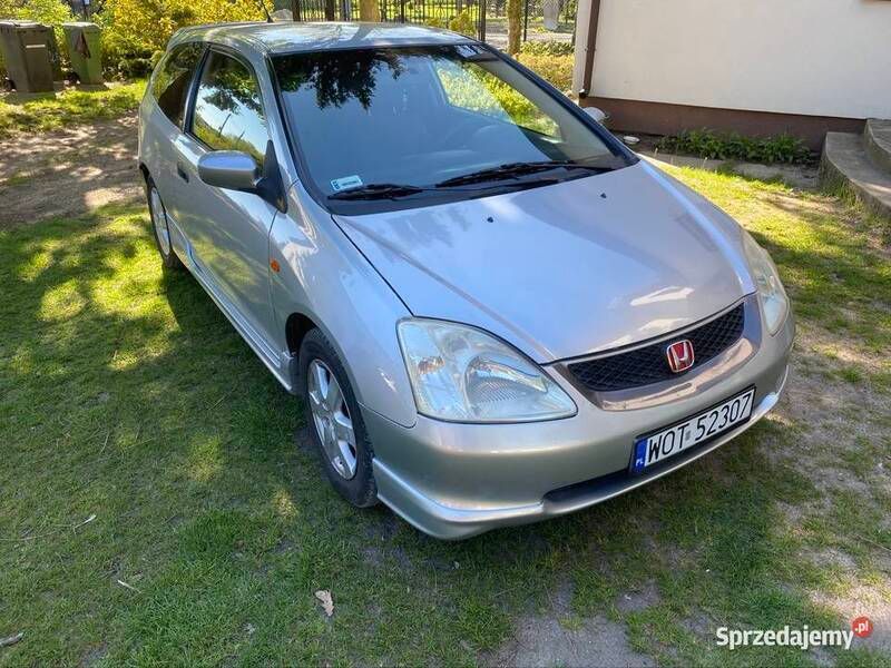 Srebrny Używany 2003 Honda Civic Sport Hatchback | 7900 zł (Uczciwa cena) - Obraz 1/4
