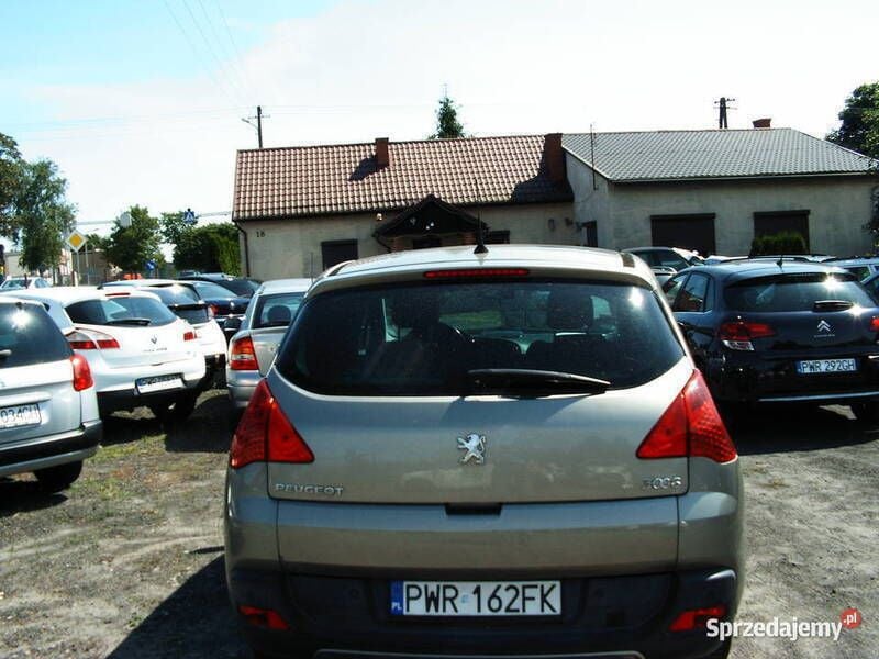 Używany Peugeot 3008 2009 Złoty SUV