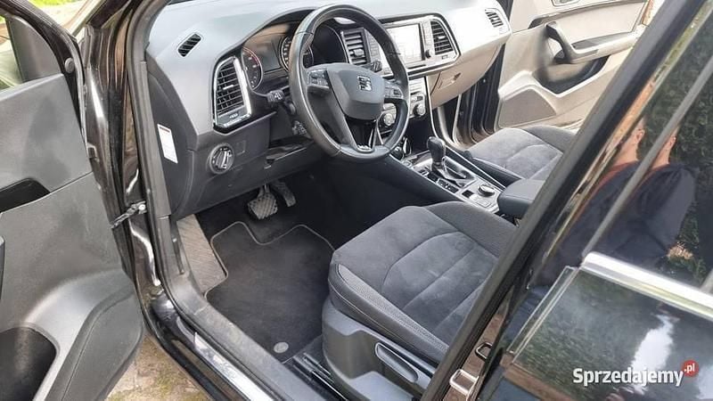 Czarny Używany 2018 Seat Ateca SUV | 61 900 zł (Uczciwa cena) - Obraz 1/4
