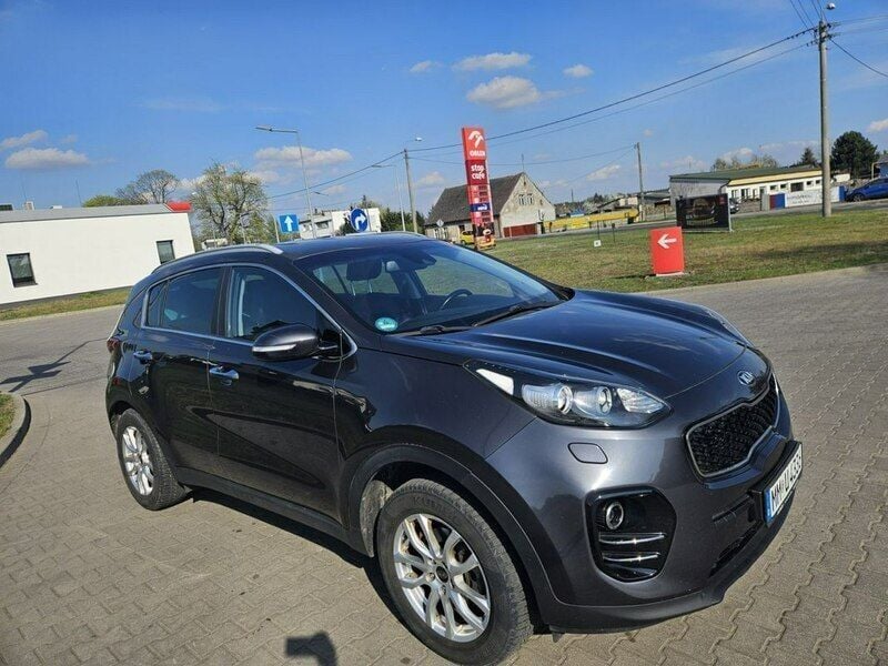 Szary (metalik) Używany 2016 Kia Sportage 2 SUV | 53 800 zł (Uczciwa cena) - Obraz 1/4