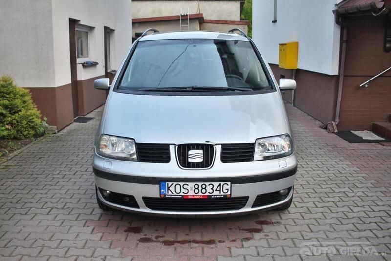 Srebrny Używany 2007 Seat Alhambra Minivan | 17 300 zł - Obraz 1/4