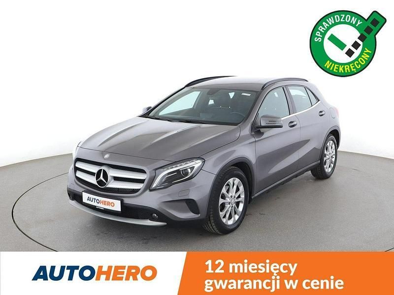 Szary Używany 2014 Mercedes GLA200 SUV | 58 600 zł (Uczciwa cena) - Obraz 1/3