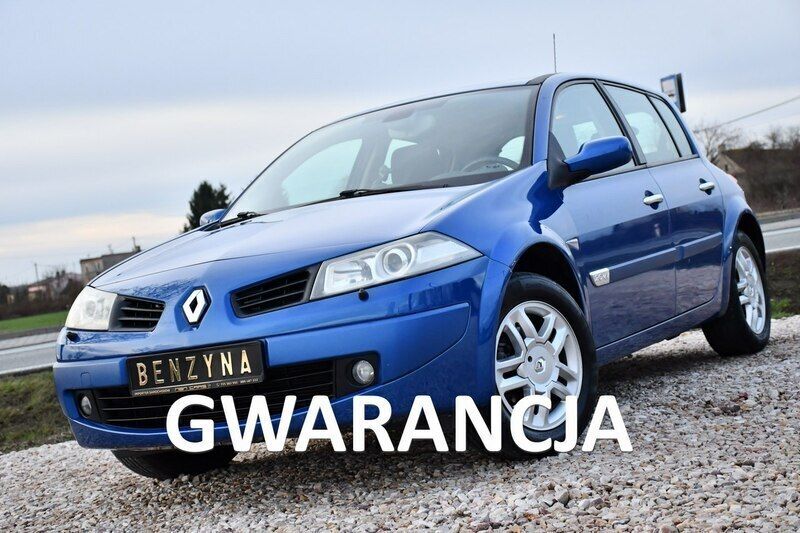 Niebieski (metalik, perła) Używany 2006 Renault Mégane II Minivan | 11 999 zł (Uczciwa cena) - Obraz 1/4