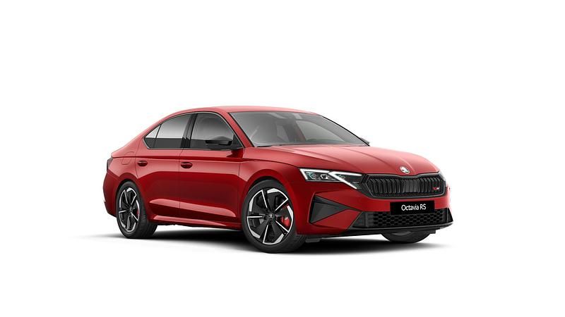 Czerwień velvet metalizowany Nowe 2026 Skoda Octavia RS | 199 900 zł (Dość drogi) - Obraz 1/4