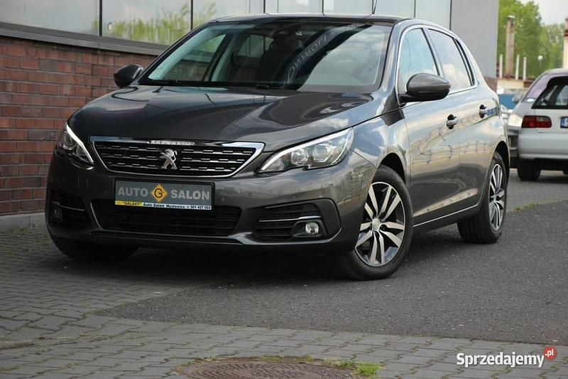Grafitowy Używany 2018 Peugeot 308 Hatchback | 42 990 zł (Dobra cena) - Obraz 1/4
