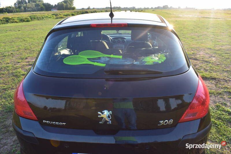 Używany Peugeot 308 2010 Czarny Hatchback
