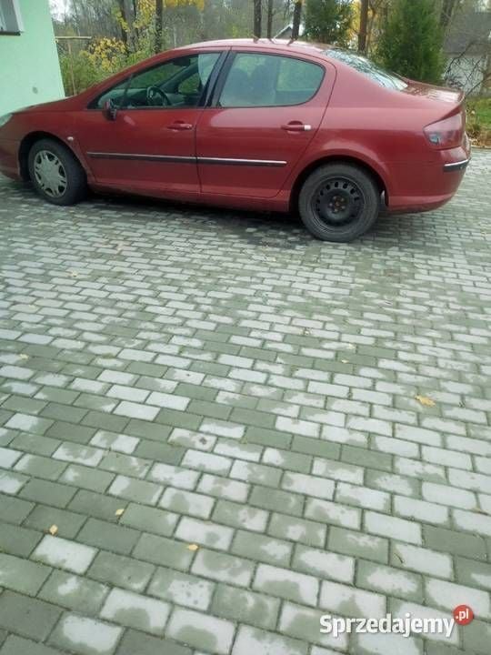 Używany Peugeot 407 2005 Wiśniowy Sedan/Limuzyna