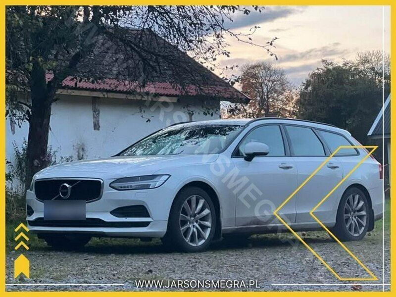Biały Używany 2017 Volvo V90 Kombi | 53 400 zł - Obraz 1/4