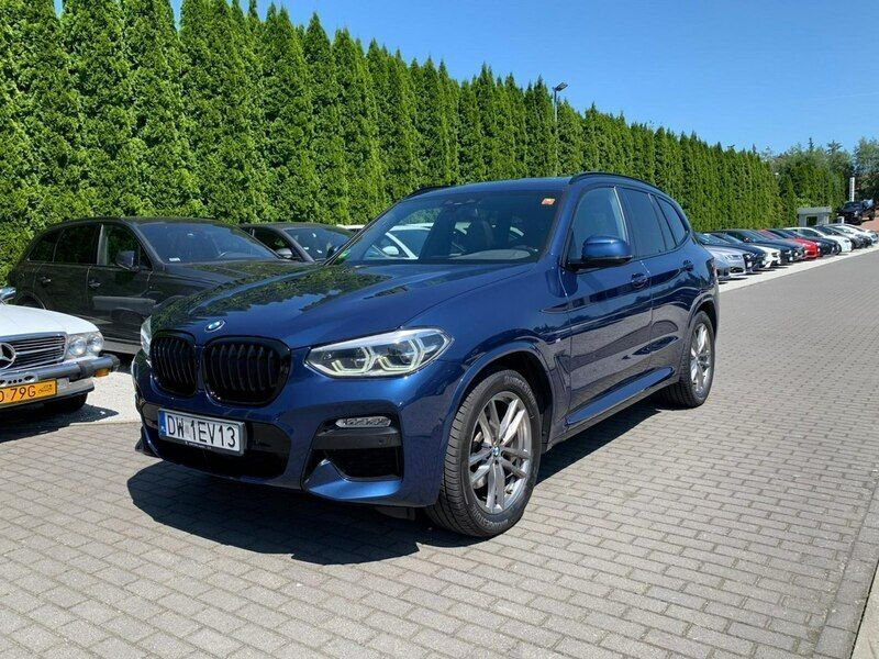 Niebieski Używany 2019 BMW X3 Performance SUV | 145 000 zł (Dobra cena) - Obraz 1/4