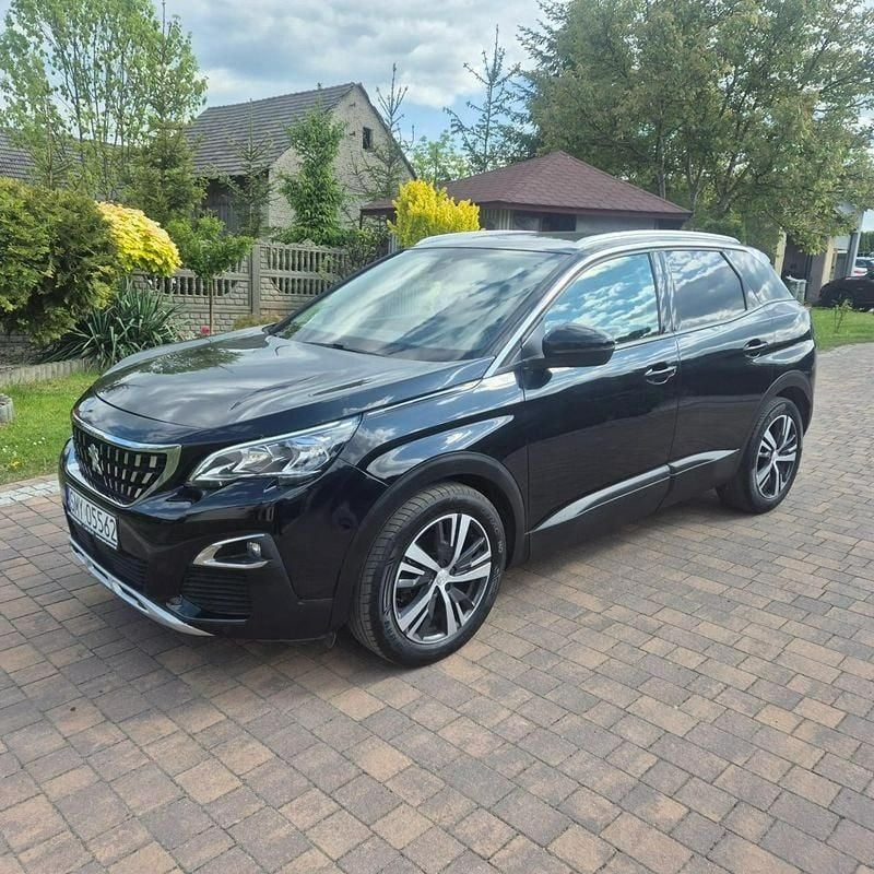 Czarny Używany 2018 Peugeot 3008 SUV | 55 900 zł (Uczciwa cena) - Obraz 1/4