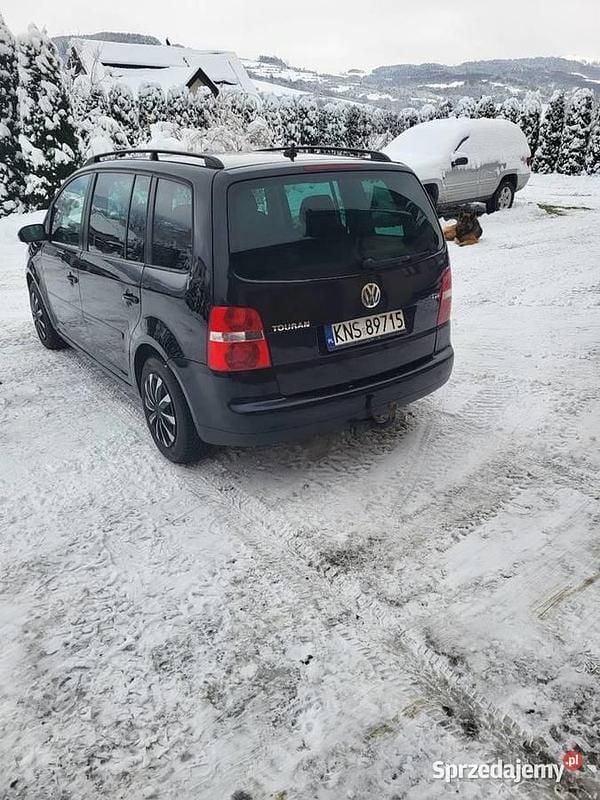 Używany VW Touran 2006 Czarny Minivan