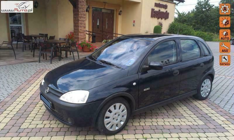 Używany Opel Corsa 90 KM (66 kW) 2002 Grafitowy Hatchback