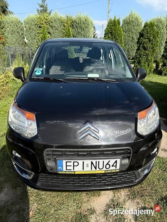 Czarny Używany 2010 Citroën C3 Picasso Minivan | 12 500 zł (Dość drogi) - Obraz 1/4