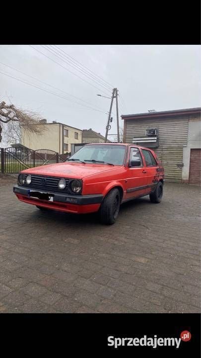 Używany VW Golf II 1989 Czerwony Hatchback