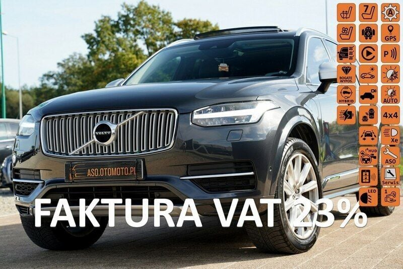Grafitowy (metalik) Używany 2018 Volvo XC90 SUV | 160 731 zł (Super Cena) - Obraz 1/4