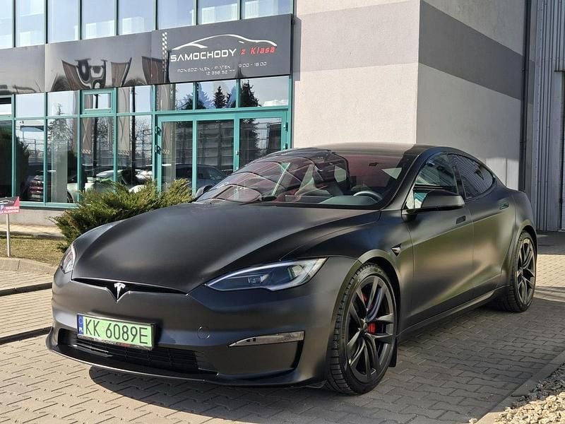 Używany Tesla Model S Plaid 759 kW (1033 KM) 2024 Czarny Hatchback