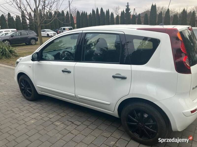 Biały Używany 2012 Nissan Note Minivan | 17 900 zł (Uczciwa cena) - Obraz 1/4