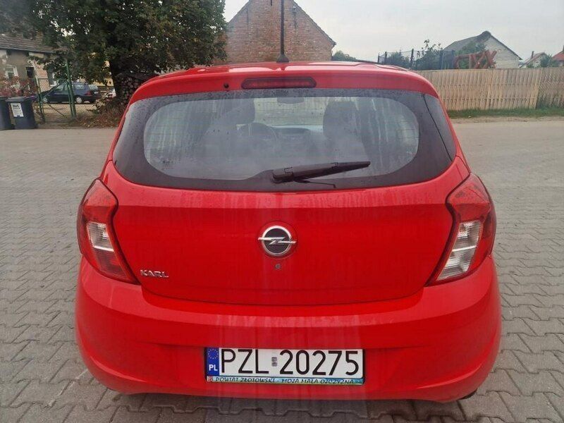 Używany Opel Karl 75 KM (55 kW) 2015 Czerwony (metalik) Hatchback