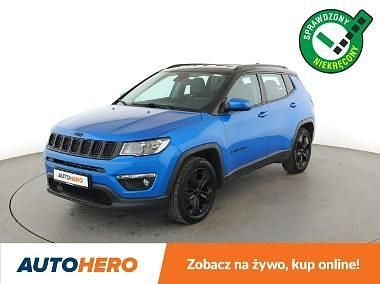 Niebieski Używany 2018 Jeep Compass Longitude SUV | 60 900 zł (Uczciwa cena) - Obraz 1/3