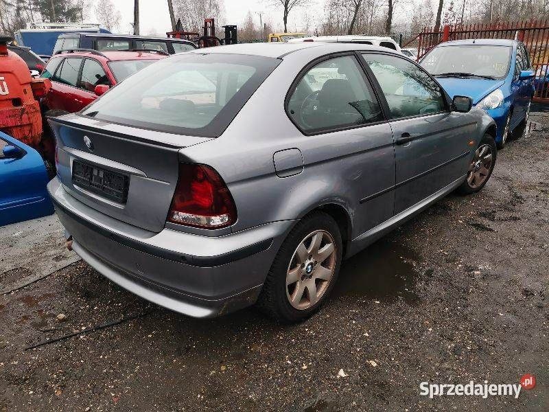 Grafitowy Używany 2003 BMW 316 Compact Hatchback | 5800 zł - Obraz 1/4