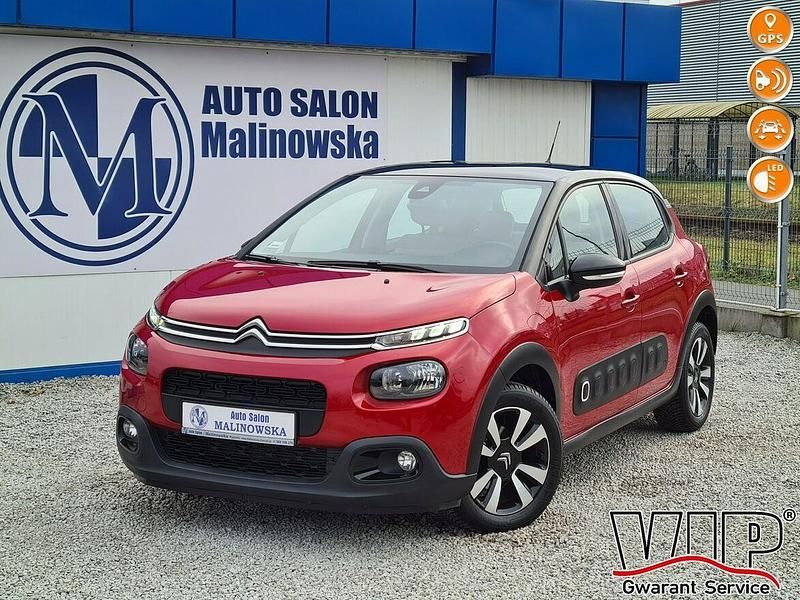 Wiśniowy Używany 2018 Citroën C3 Hatchback | 34 900 zł (Uczciwa cena) - Obraz 1/4