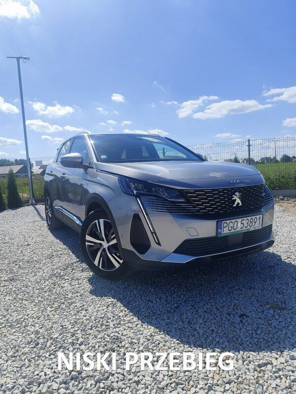 Srebrny Używany 2021 Peugeot 3008 SUV | 101 000 zł - Obraz 1/4