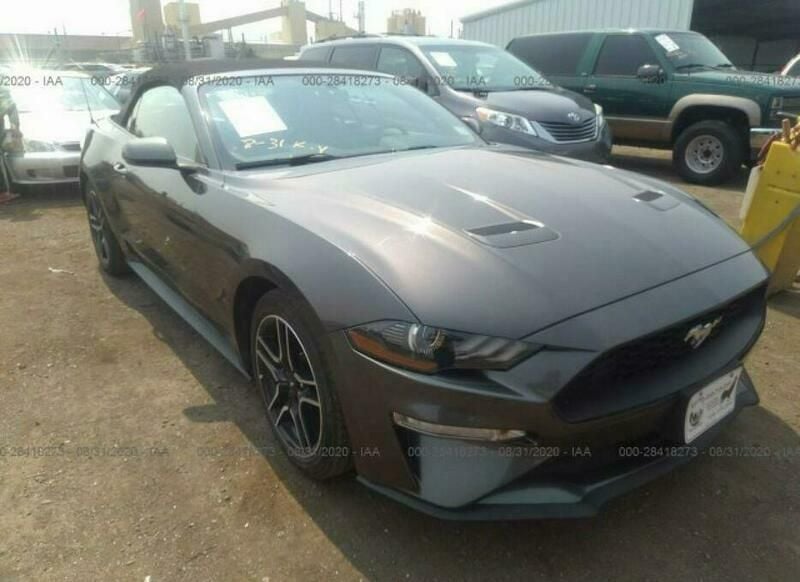 Używany Ford Mustang 2018 Szary Kabriolet