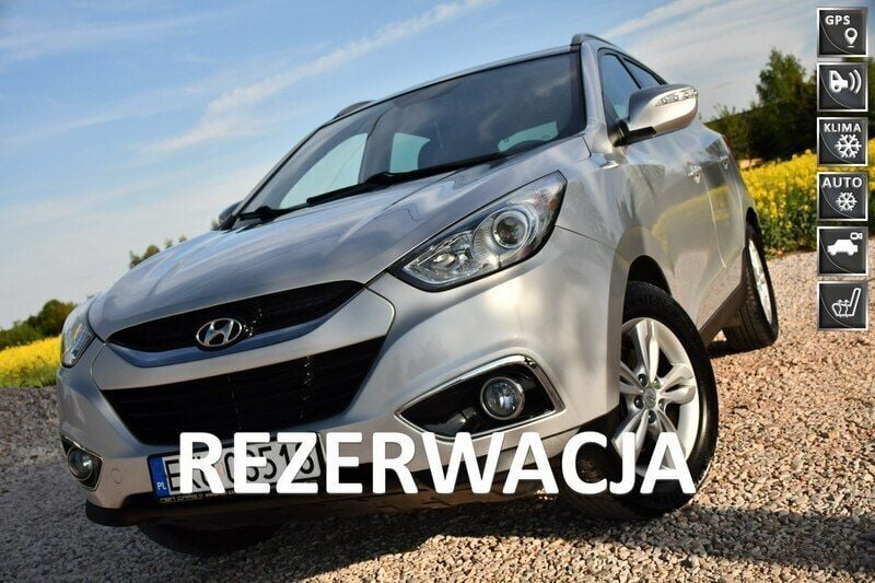 Srebrny (metalik, perła) Używany 2012 Hyundai ix35 SUV | 32 999 zł (Uczciwa cena) - Obraz 1/4