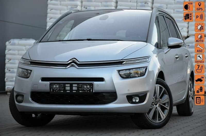 Srebrny Używany 2015 Citroën Grand C4 Picasso Minivan | 25 900 zł (Uczciwa cena) - Obraz 1/4