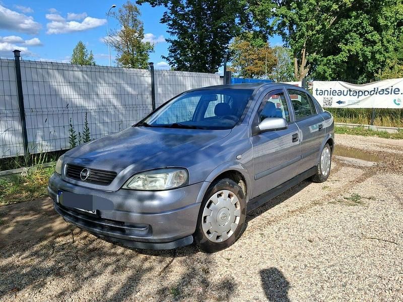 Szary (metalik) Używany 2003 Opel Astra Hatchback | 3199 zł - Obraz 1/4