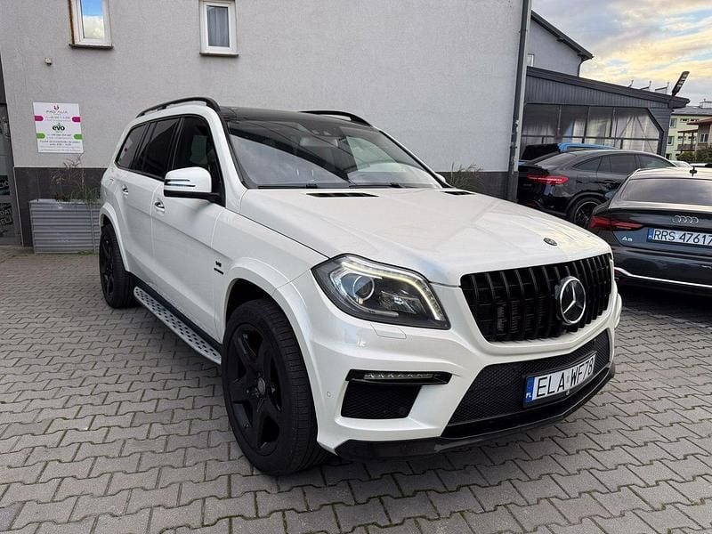 Biały Używany 2013 Mercedes GL63 AMG AMG SUV | 199 777 zł - Obraz 1/4